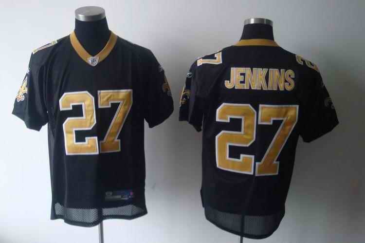 Saints 27 Jenkins black Jerseys