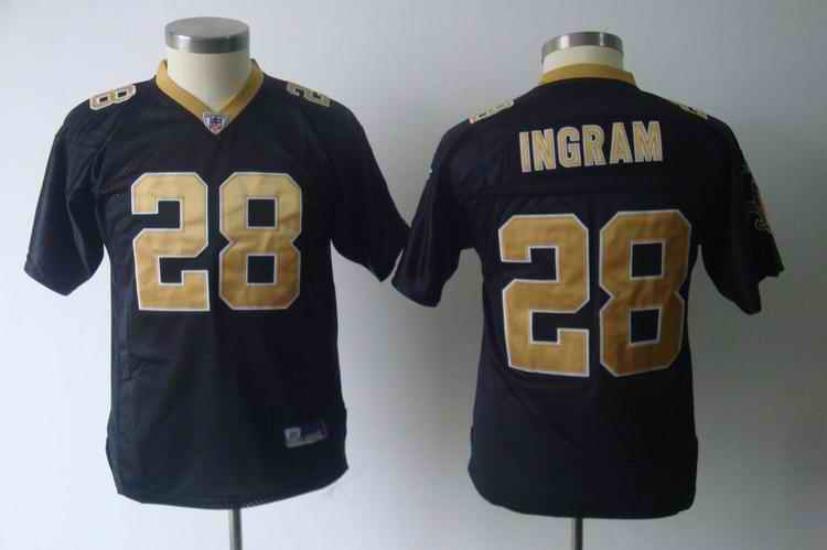 Saints 28 Ingram black kids Jerseys Saints 28 Ingram black kids Jerseys