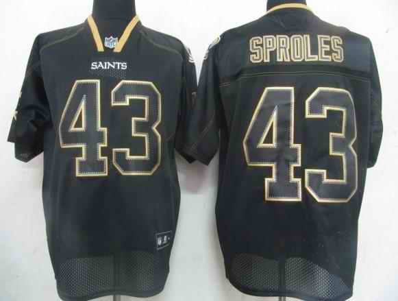 Saints 43 Sproles black field shadow Jerseys