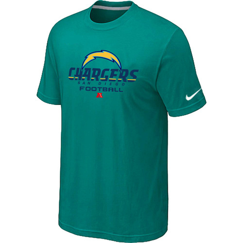 San Diego Charger Critical Victory Green T-Shirt