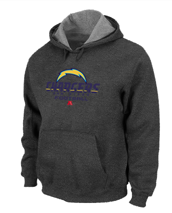 San Diego Chargers Critical Victory Pullover Hoodie D.Grey