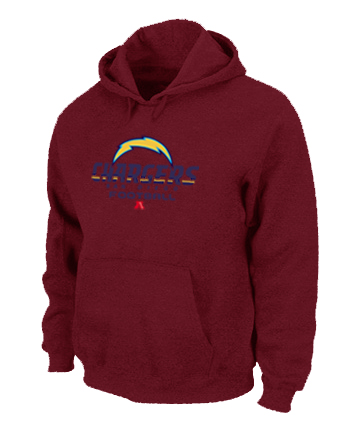 San Diego Chargers Critical Victory Pullover Hoodie RED