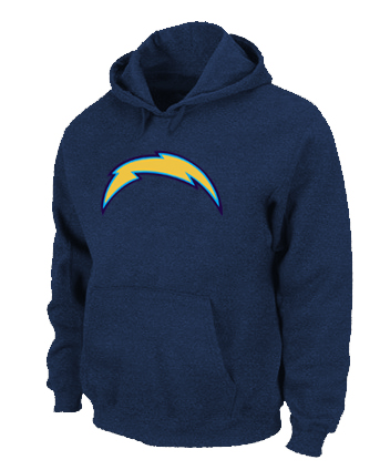 San Diego Chargers Logo Pullover Hoodie D.Blue
