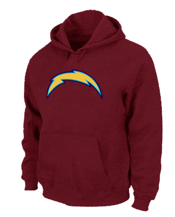 San Diego Chargers Logo Pullover Hoodie RED