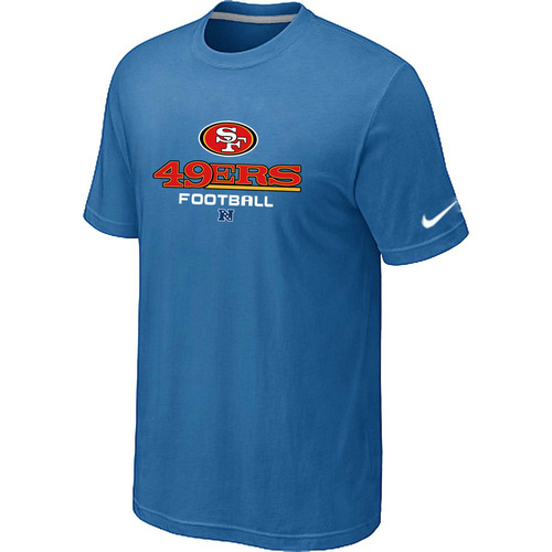 San Francisco 49ers Critical Victory light Blue T-Shirt