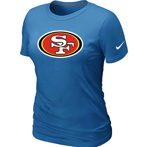 San Francisco 49ers L.blue Women's Logo T-Shirt