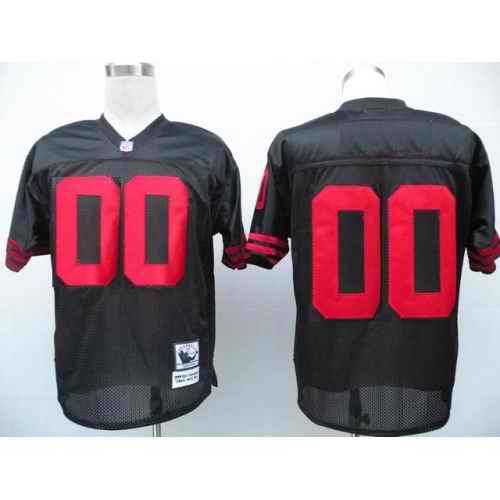 San Francisco 49ers Men Customized black Jersey