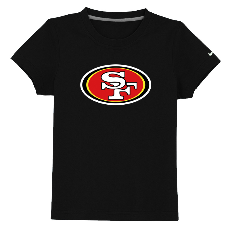 San Francisco 49ers Sideline Legend Authentic Logo Youth T-Shirt Black