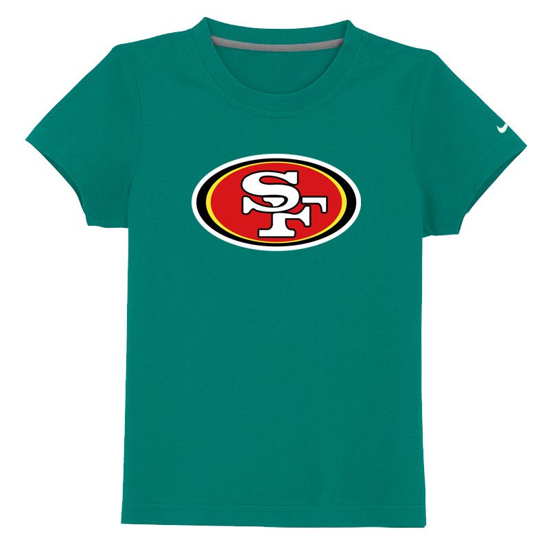 San Francisco 49ers Sideline Legend Authentic Logo Youth T-Shirt Green