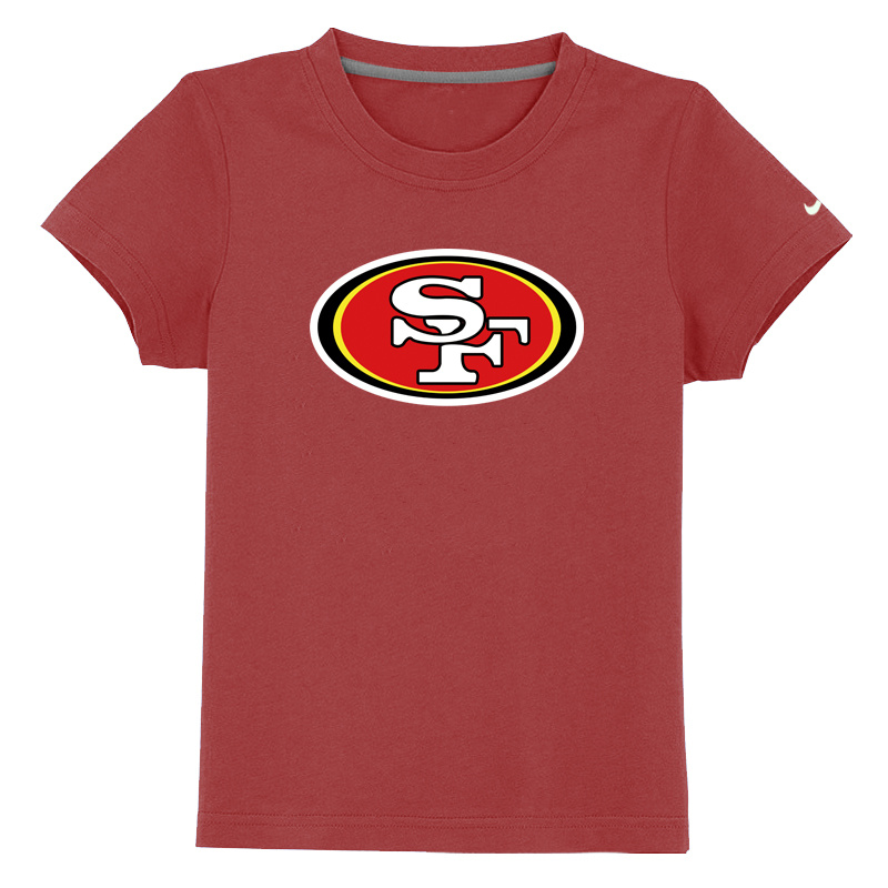 San Francisco 49ers Sideline Legend Authentic Logo Youth T-Shirt Red