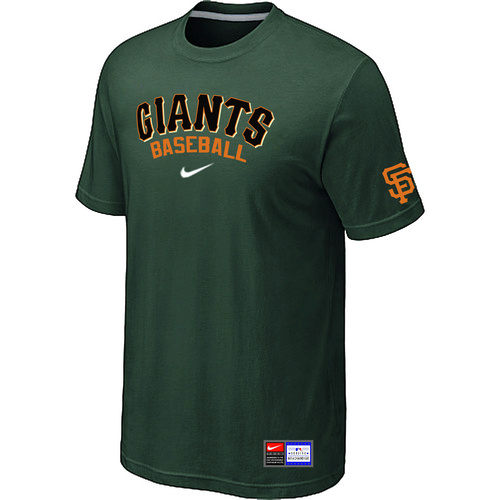 San Francisco Giants D.Green Nike Short Sleeve Practice T-Shirt