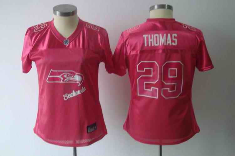 Seahawks 29 Thomas pink 2011 fem fan women Jerseys