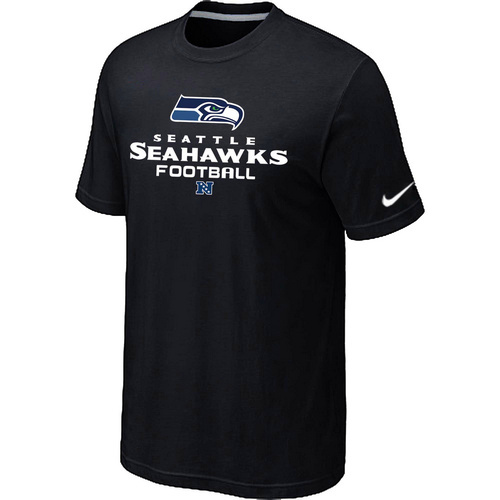Seattle Seahawks Critical Victory Black T-Shirt