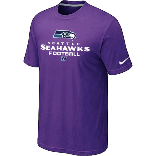 Seattle Seahawks Critical Victory Purple T-Shirt