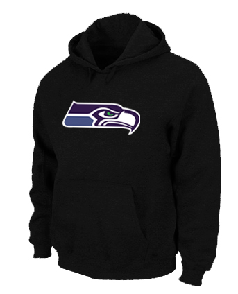 Seattle Seahawks Logo Pullover Hoodie black Seattle Seahawks Logo Pullover Hoodie black
