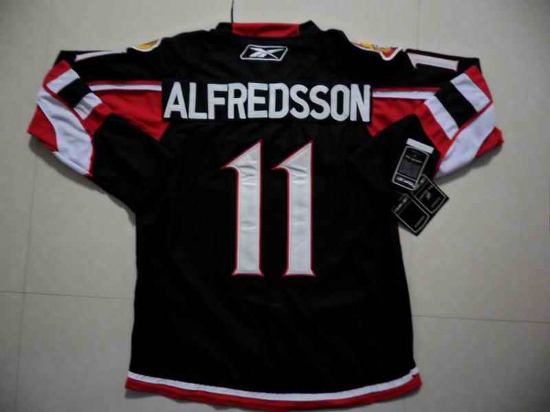 Senators 11 Alfredsson black Jerseys