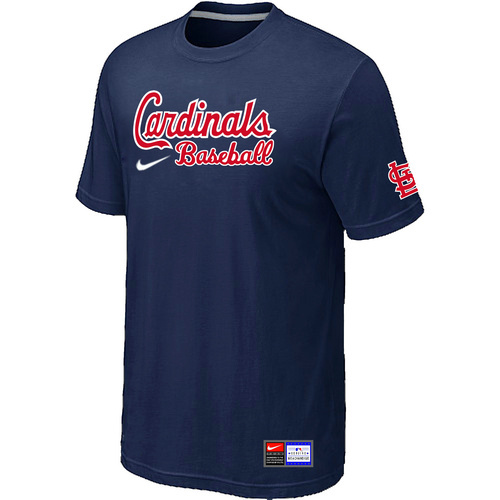 St. Louis Cardinals D.Blue Nike Short Sleeve Practice T-Shirt
