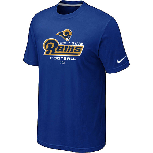 St.Louis Rams Critical Victory Blue T-Shirt