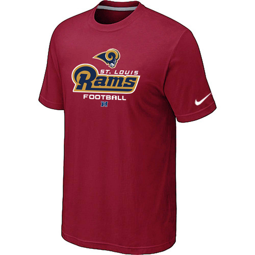 St.Louis Rams Critical Victory Red T-Shirt