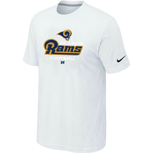 St.Louis Rams Critical Victory White T-Shirt