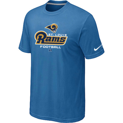 St.Louis Rams Critical Victory light Blue T-Shirt
