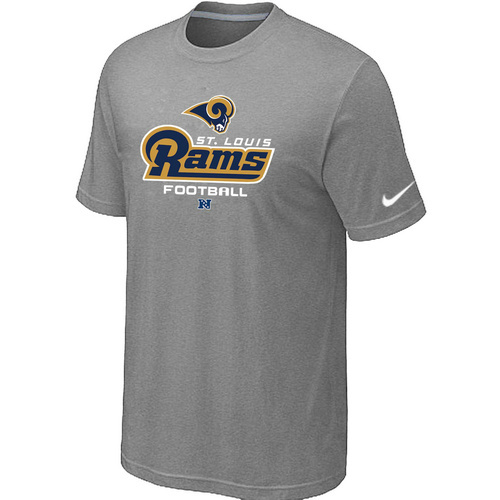 St.Louis Rams Critical Victory light Grey T-Shirt