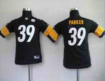 Steelers 39 Parker black kids Jerseys