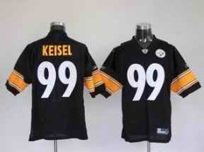 Steelers 99 Keisel black kids Jerseys
