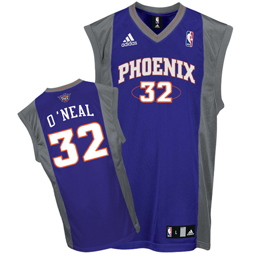 Suns 32 S.O Neal Purple Jerseys