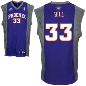 Suns 33 Grant Hill Purple Jerseys