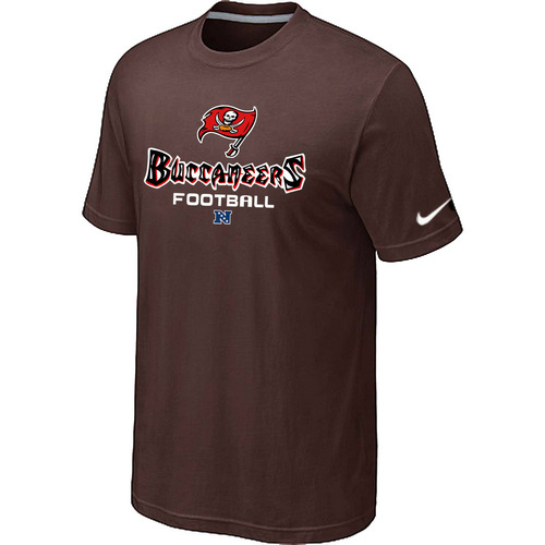 Tampa Bay Buccaneers Critical Victory Brown T-Shirt