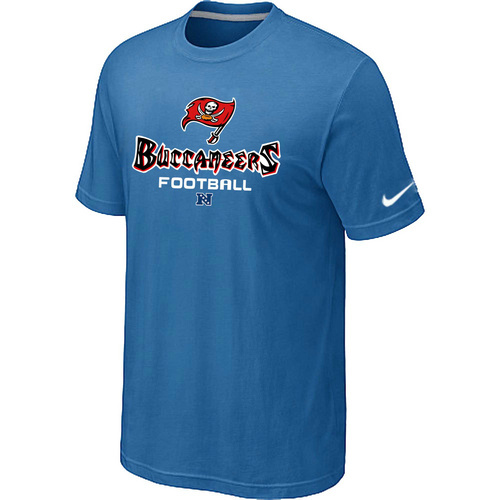 Tampa Bay Buccaneers Critical Victory light Blue T-Shirt