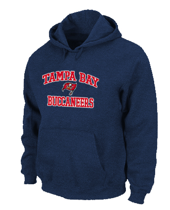 Tampa Bay Buccaneers Heart & Soul Pullover Hoodie D.Blue