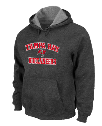 Tampa Bay Buccaneers Heart & Soul Pullover Hoodie D.Grey