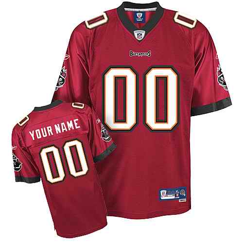 Tampa Bay Buccaneers Men Customized red Jersey