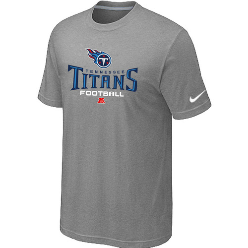 Tennessee Titans Critical Victory light Grey T-Shirt