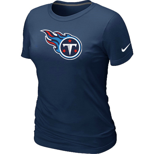 Tennessee Titans D.Blue Women's Logo T-Shirt