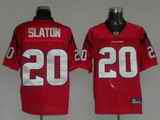 Texans 20 Steve Slaton Red Jerseys
