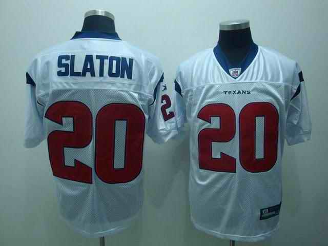 Texans 20 Steve Slaton white Jerseys Texans 20 Steve Slaton white Jerseys