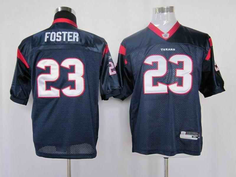 Texans 23 Foster blue kids Jerseys