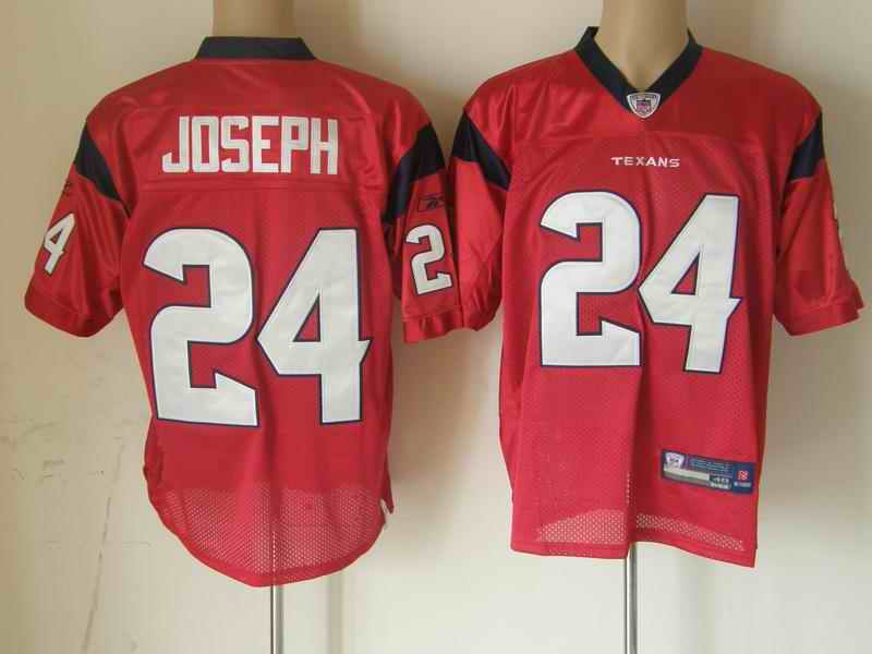 Texans 24 Joseph red Jerseys