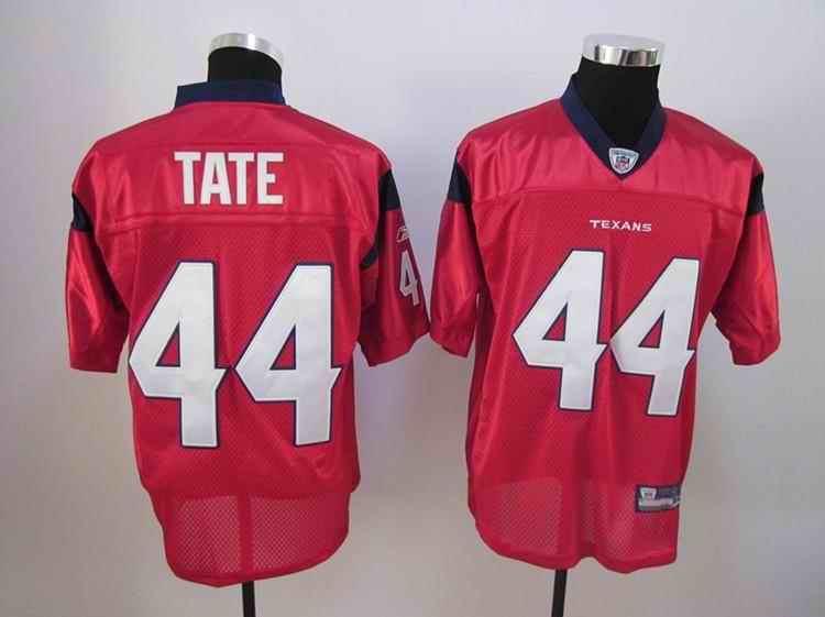 Texans 44 Tate red Jerseys