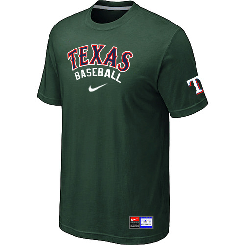 Texas Rangers D.Green Nike Short Sleeve Practice T-Shirt