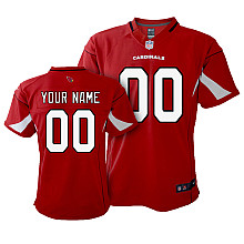 Toddler Nike Arizona Cardinals Customized Game Team Color Jersey