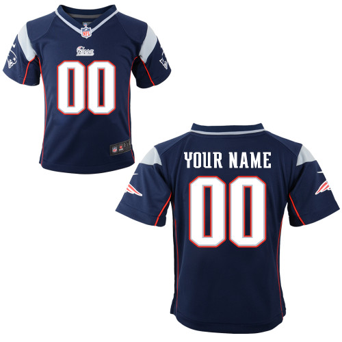 Toddler Nike New England Patriots Customized Game Team Color Jersey