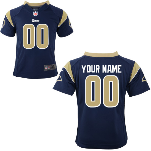 Toddler Nike St. Louis Rams Customized Game Team Color Jersey