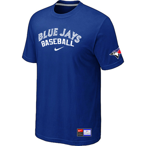 Toronto Blue Jays Blue Nike Short Sleeve Practice T-Shirt