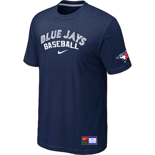 Toronto Blue Jays D.Blue Nike Short Sleeve Practice T-Shirt