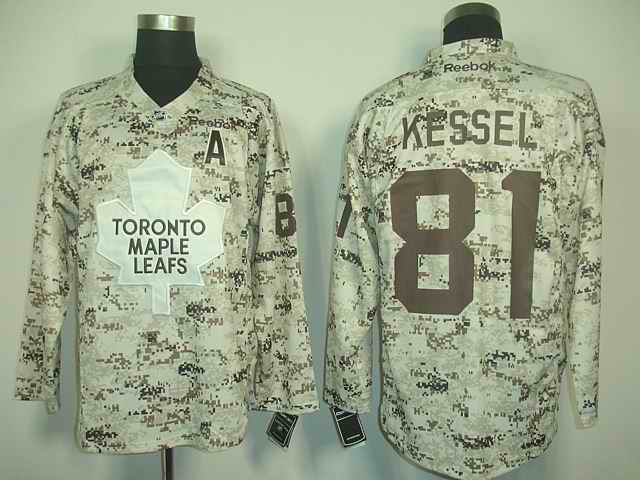 Toronto Maple Leafs 81 KESSEL camo jerseys