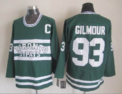 Toronto Maple Leafs 93 Gilmour Green CCM Jerseys